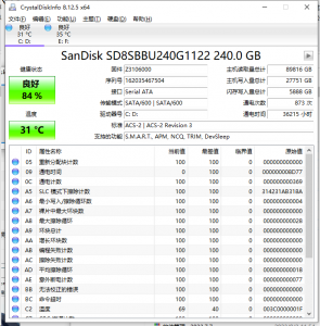 专业硬盘检测工具CrystalDiskInfo v9.1.0 单文件绿色版-帽帽电脑网