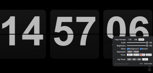 精美多功能翻页时钟源码-帽帽电脑网