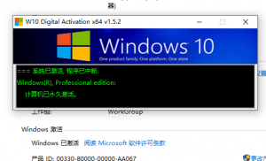 W10 Digital win10/11 永久激活工具-帽帽电脑网