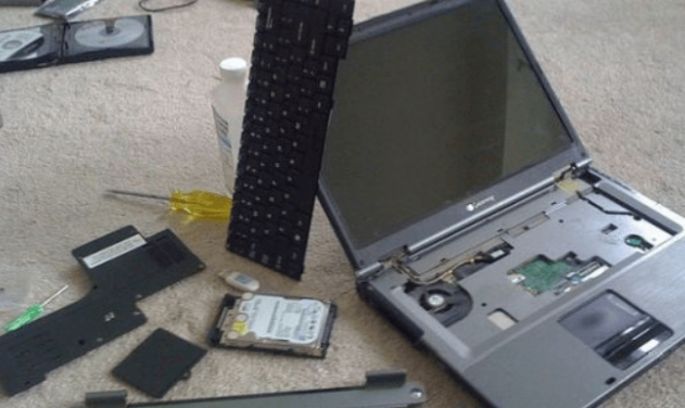 图片[4]-笔记本电脑进水了怎么办？记住这些步骤可以马上拯救。-帽帽电脑网